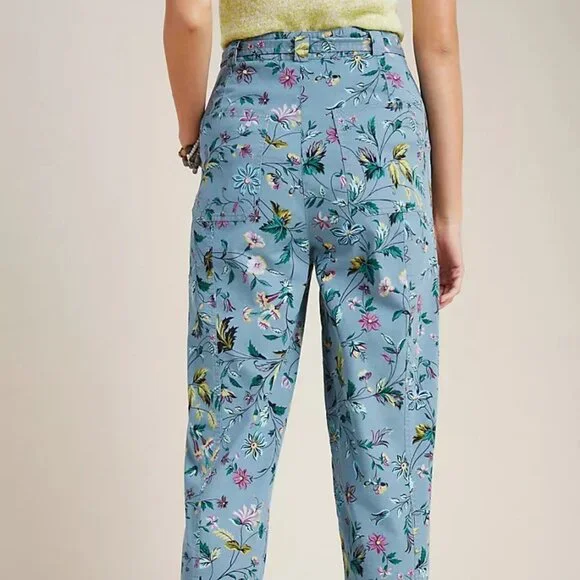 Victoria Floral Cargo Pants - Picture 3 of 9